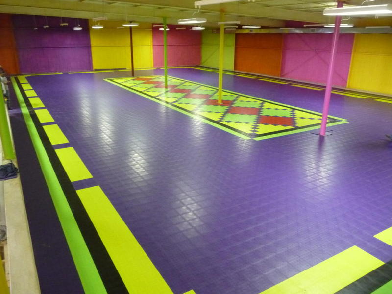 Icecourt Roller Skating Rink Floors, Roller Skating Floor Tiles